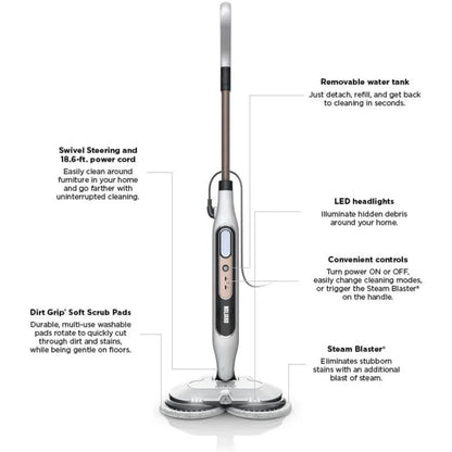 SteamPower Blasting Mop