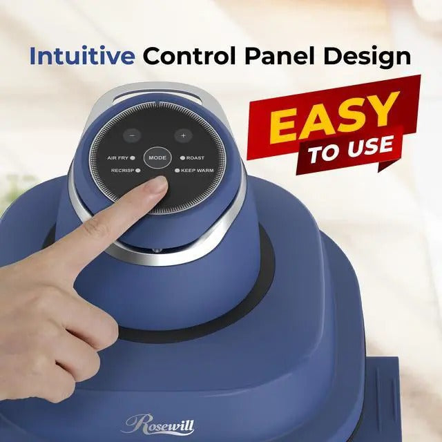 4-in-1 Portable Glass Air Fryer