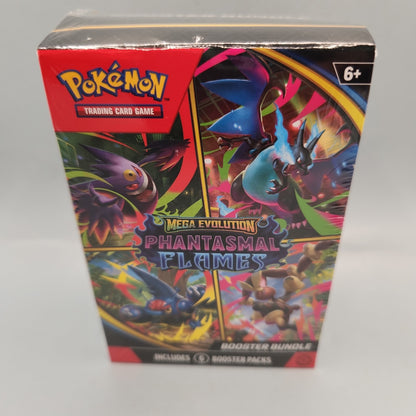 NEW Pokemon Mega Evolution Phantasmal Flames Booster Bundle. SEALED