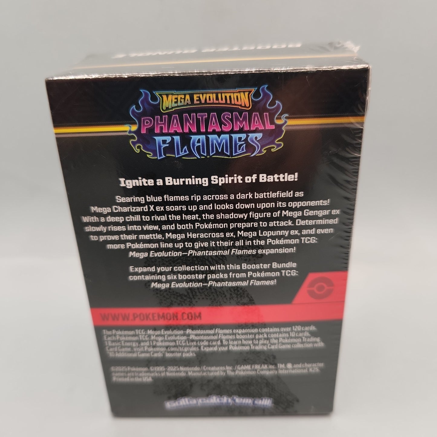 NEW Pokemon Mega Evolution Phantasmal Flames Booster Bundle. SEALED